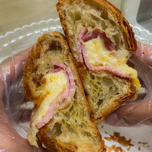 Load image into Gallery viewer, Ham &amp; Cheese Croissant